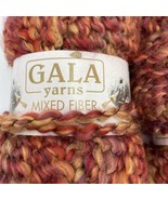 Gala Yarns Mixed Fiber Lot of 2 Skeins 50 gr-1.76 oz Soft Ombre Multicolor - £5.13 GBP