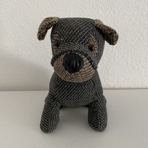 Morgan Home Wool Fabric Puppy Dog Door Stop 11&quot; Weighted Door Stopper - £22.17 GBP