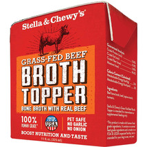 Stella and Chewys Dog Broth Topper Grass Fed Beef 11oz. (Case of 12) - £64.45 GBP