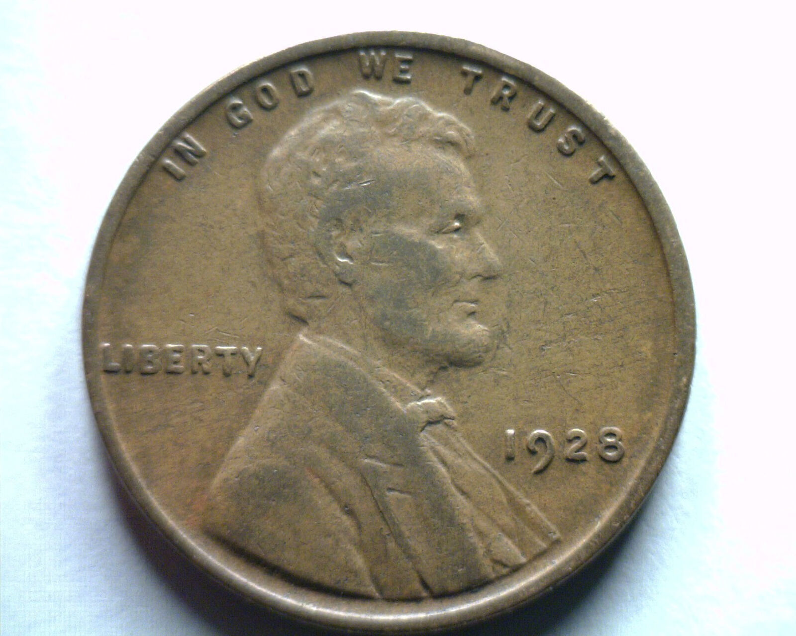 1928 LINCOLN CENT PENNY EXTRA FINE XF EXTREMELY FINE EF NICE ORIGINAL 99c SHIP - $2.50
