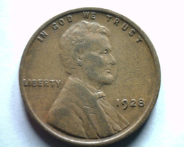 1928 Lincoln Cent Penny Extra Fine Xf Extremely Fine Ef Nice Original 99c Ship - $2.50