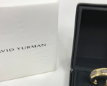 Authenticity Guarantee 
David Yurman - Set of two 18K Yellow Gold 925 St... - $1,199.95