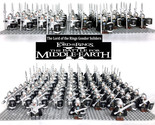 168pcs Gondor Soldiers Spear With Metal Armor LOTR Custom Minifigures Toys - £22.45 GBP - £190.71 GBP