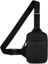 Simptech Mini Crossbody Sling Bag Chest Bag Dual Pocket Water Resistant ... - $33.99