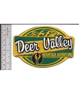Vintage Skiing Utah Deer Valley Ski Resort Park City Promo Patch - £7.84 GBP