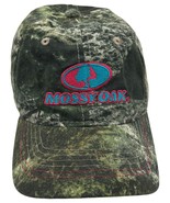Mossy Oak Green Women&#39;s Hat Embroidered Blue/Pink Logo Adjustable Hook &amp;... - $35.25 CAD