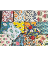 Assorted Napkin Set of 10pc Hand Block Printed Napkins Bohemian Napkin M... - $11.61+