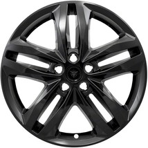 One 2018-2021 Chevrolet Equinox Premier 19&quot; Gloss Black Wheel Skin # IMP-415BLK - £31.69 GBP