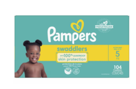 Pampers Swaddlers Active Baby Diapers, 5 104.0ea - £50.33 GBP