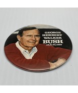 1989 George HW Bush Inauguration Button Pin Presidential Election Republ... - $14.85