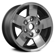New Wheel For 2009 Toyota 4Runner 16x7 Alloy 5 Spoke 6-139.7mm Charcoal Machined - $319.28