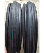 2 - 4.00-8 4P Deestone Tri Rib F-2 TIRES DS5106 400/8 4.00x8 Free Ship - $63.00