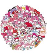 50 Pcs Cute Kawaii Kids Stickers,My Melody Stickers for Water Bottles - £3.92 GBP