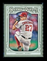 2013 Topps Gypsy Queen Baseball Trading Card #278 Jordan Zimmerman Nationals - £6.72 GBP