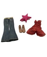 Bratz Passion For Fashion Jade Dress, Jeans, Feet and Brush - $29.95