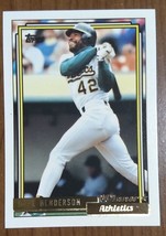 Dave Henderson Oakland A&#39;s - Topps Gold Winner #335 - Fast Shipping - £1.70 GBP