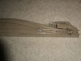 Vintage Tru Scale HO Remote Control Switch Track w/Wood Bed &amp; Rails 14.5... - $27.72