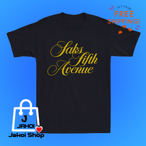 SAKS FIFTH AVENUE Logo T-Shirt Size S - 5XL Many Color - £18.08 GBP+