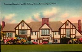 Kennebunkport, ME Franciscan Monastery And St. Anthony Shrine BK43 - £2.36 GBP