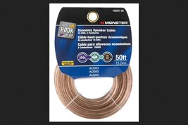 Monster Cable Speaker Wire Economy Grade 50 ' Card - $21.00
