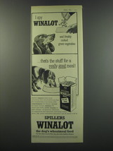 1957 Spillers Winalot Dog Food Ad - I spy Winalot and freshly cooked - £15.01 GBP