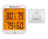ThermoPro TP63B Indoor Outdoor Thermometer Wireless Hygrometer, 500FT In... - $47.99