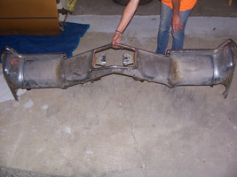 1970 FLEETWOOD DEVILLE FRONT BUMPER OEM USED HAS PITTING ORIGINAL GM PAR... - $851.39