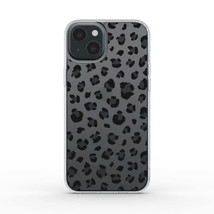 Black Leopard Print Clear Phone Case - iPhone 13 Pro Max - $31.49