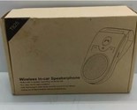 Wireless In-car Speakerphone T825 - $18.42