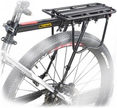 West Biking 110Lb Capacity Almost Universal Adjustable Bike Cargo Rack Cycling - £34.75 GBP