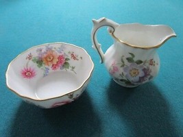 Royal Crown Derby &quot;Derby Posies&quot; Creamer And Sugar ORIGINAL[50g] - $80.18