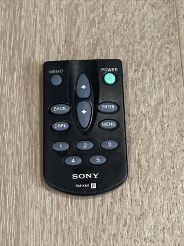 SONY RM-XM1 CAR XM SATELLITE REMOTE CONTROL ORIGINAL DRNXM01MK2, DRNXM01R - £13.66 GBP