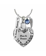 Love Is Forever Heart Pendant Urn - Love Charms™ Option - $29.95+