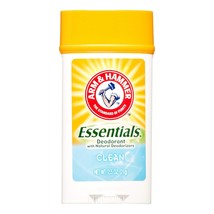 Arm &amp; Hammer Essentials Deodorant with Natural Deodorizers Clean - 2.5 oz - £14.34 GBP