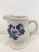 Pfaltzgraff Yorktowne Stoneware 7-24 USA Castle Stamp 8 oz Creamer - £7.70 GBP