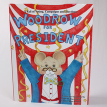 SIGNED Woodrow For President Autographed Copy By Peter W. Barnes HC With DJ VG - £13.17 GBP