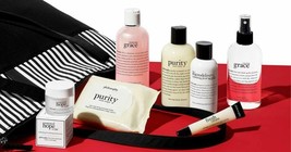 Philosophy brand gift set $183.00 value NEW W TOTE - £57.54 GBP