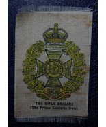 VINTAGE CIGARETTE CARDS SILK THE RIFLE BRIGADE THE PRINCE CONSORTS OWN - £1.34 GBP