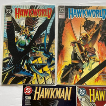 Dc Comic Book Lot 5 Hawkman Hawkworld Mixed Comics Lot - £14.94 GBP