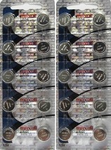 20 Pack Maxell &quot;New Hologram Package &quot; LR44 AG13 357 Button Cell Battery - $9.93