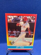 1988 Fleer MVP&#39;s Eric Davis #8 Baseball Card Reds Sharp - $93.85 MXN