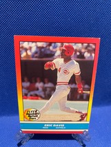 1988 Fleer MVP&#39;s Eric Davis #8 Baseball Card Reds Sharp - £10.11 GBP