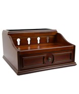Decorebay Pecan Brown Wooden Multi-Device Charging Station and Valet - O... - €69,48 EUR
