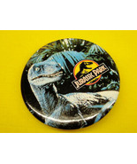 Jurassic Park Collectable Raptor Badge Button Pinback Vintage - £10.11 GBP