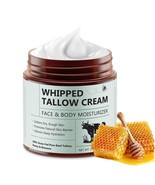 Beef Tallow for Face, Tallow Face Moisturizer, 4.2 oz Organic Whipped Gr... - $18.99