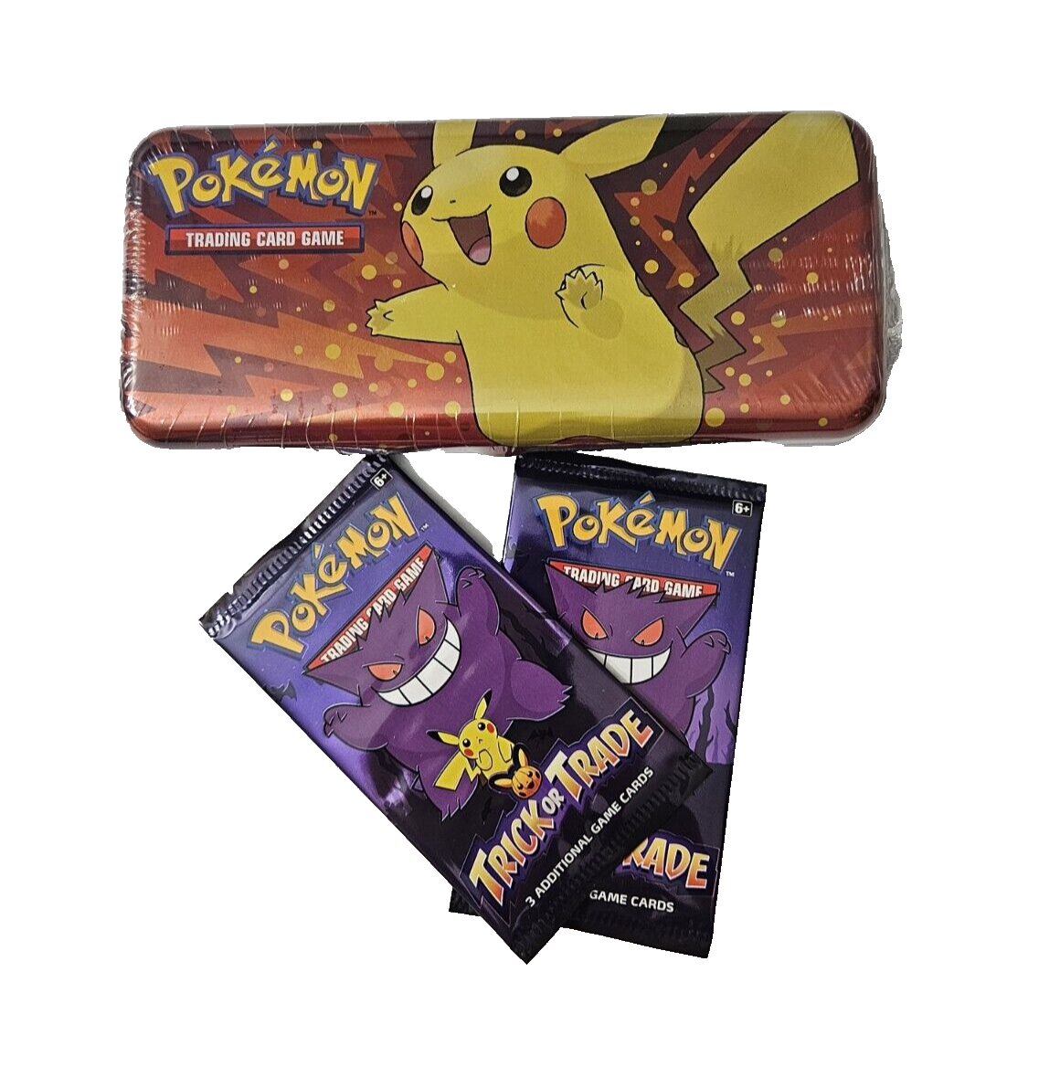Primary image for Pokemon TCG Sword & Shield Back to School Pencil Case - 2 Booster Packs & Tin ++