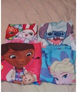 Lot of 4  Kids Pillowcases. Standard Size - $10.88