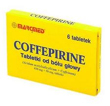 Coffepirine Headache Pills OTC 6 tablets Pain &amp; Fever Relief - $14.95