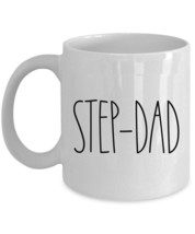 Step-Dad Coffee Mug Funny Father&#39;s Day Tea Cup Ceramic Christmas Gift For Dad - £12.61 GBP+