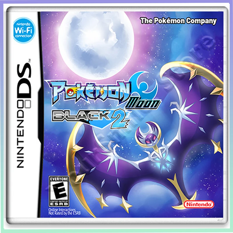 Pokemon Moon Black 2 NDS Game Card Boxed American Version Pokemon New Game - £19.35 GBP+